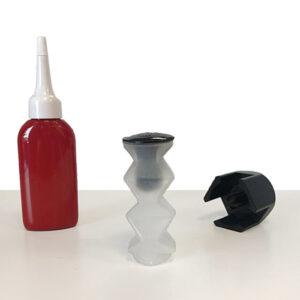 Egg stamp ARIONFLEX with red ink